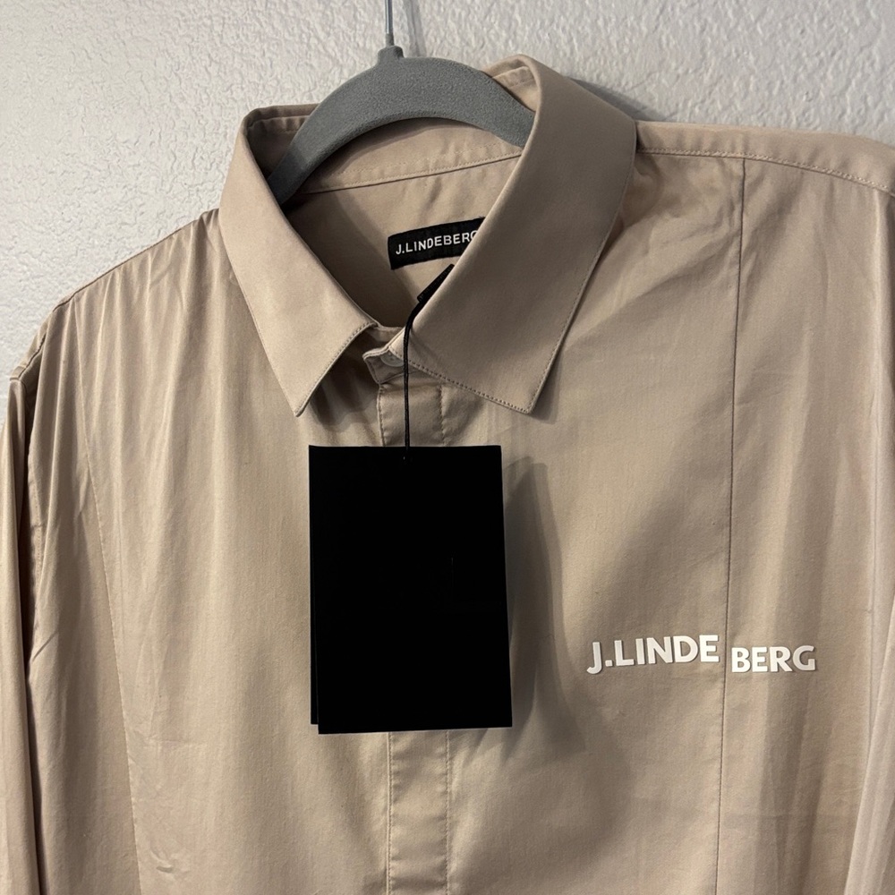 J.Lindeberg Men's Dare to Believe Button Up Shirt